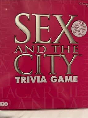 Sex and the City Trivia Game – Hot Pink Edition